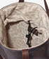 MR.OLIVE E.O.I / WATERPROOF WASHABLE LEATHER FLAT TOTE BAG(MEDIUM) ミスターオリーブ/ウォータープルーフウォッシャブルレザー/フラットトートバッグ(MEDIUM)